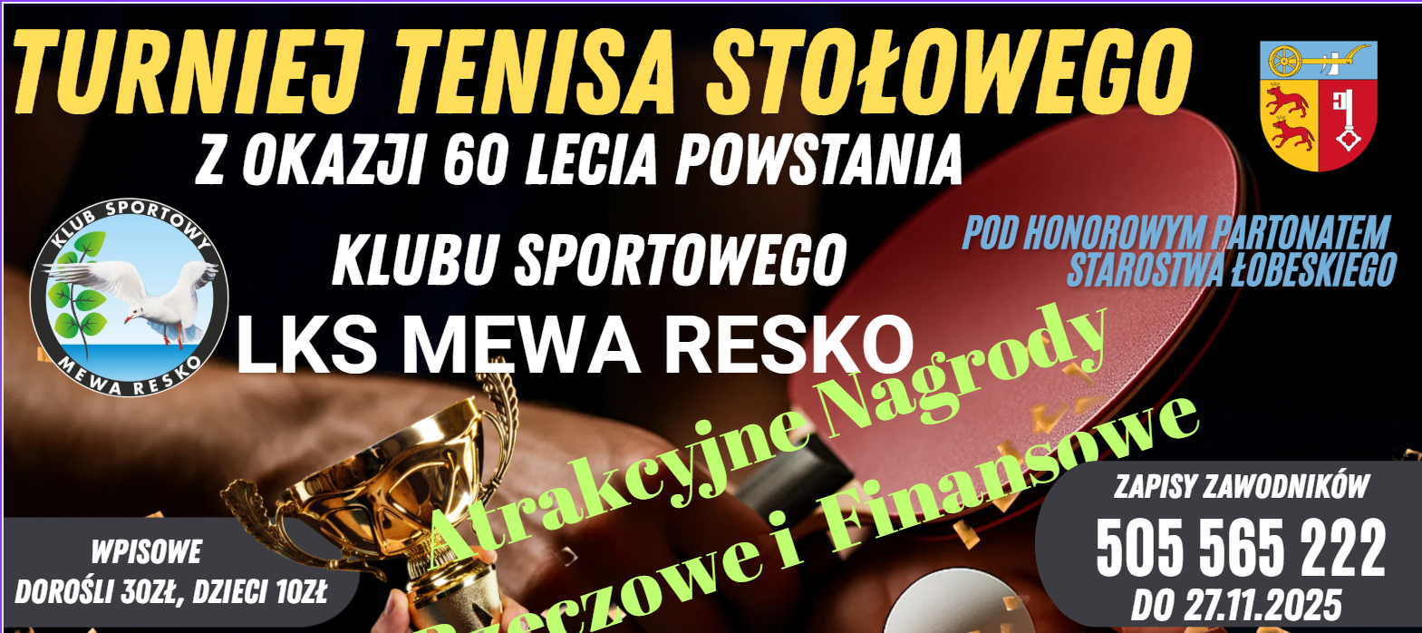 Turniej Tenisa Stołowego 2024r